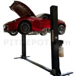 画像: 【NSKJAX】 耐震仕様 新2柱リフト 3,500kg 全アーム3段採用 家庭用電源対応品 (200V単相) 【1年保証】《国内仕様》