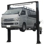 画像: 【SKTOKI】  全アーム3段採用 新 門型2柱リフト 4,000kg 家庭用電源対応品 (200V単相) 【1年保証】《国内仕様》