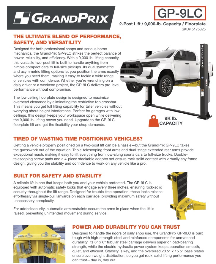 画像: 【BEND PAK】[NEW] 2柱リフト 4.0ｔ 200V単相　新色:グレー【1年保証】《国内仕 様》